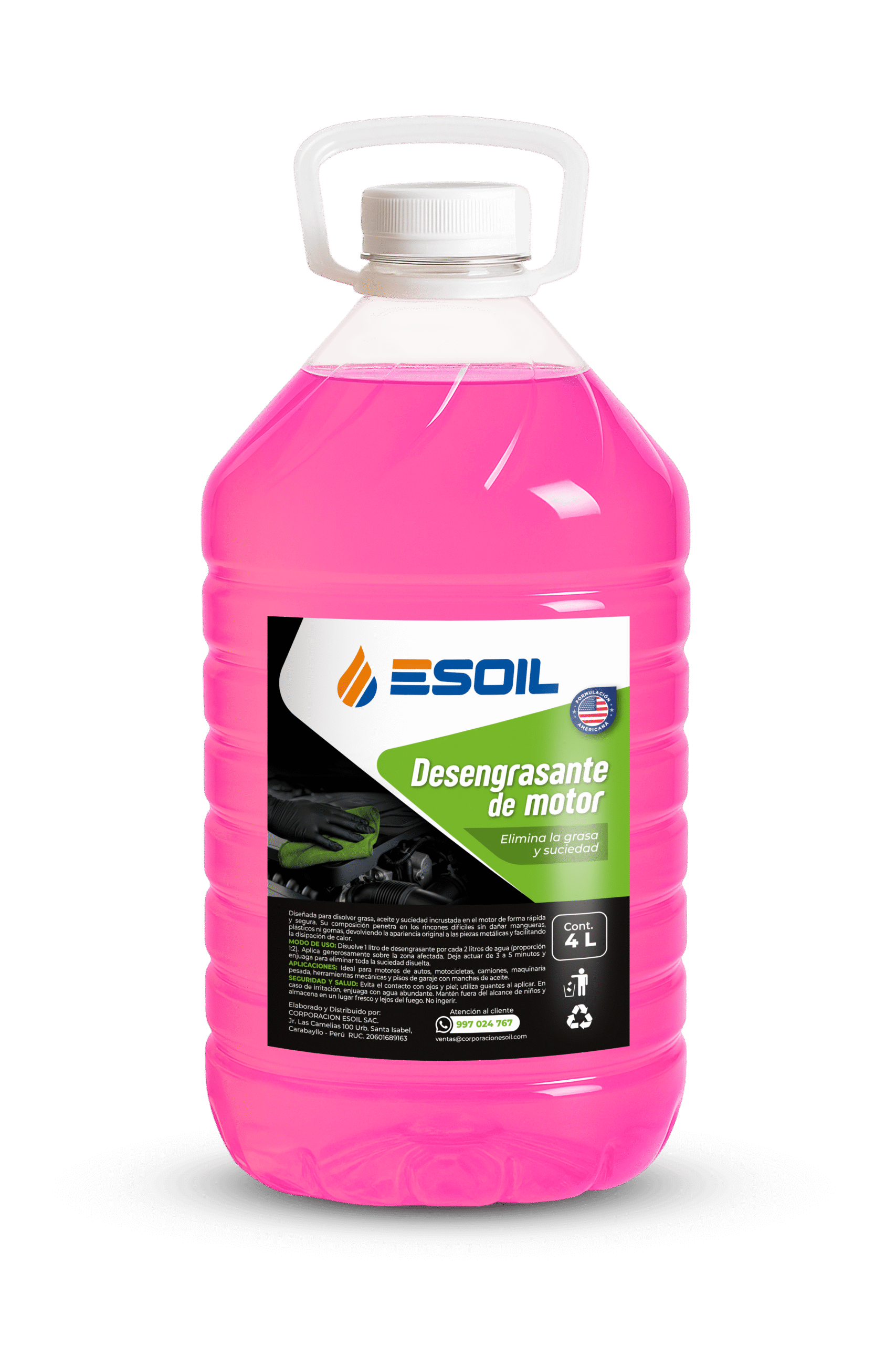 Desengrasante de Motor 4 L