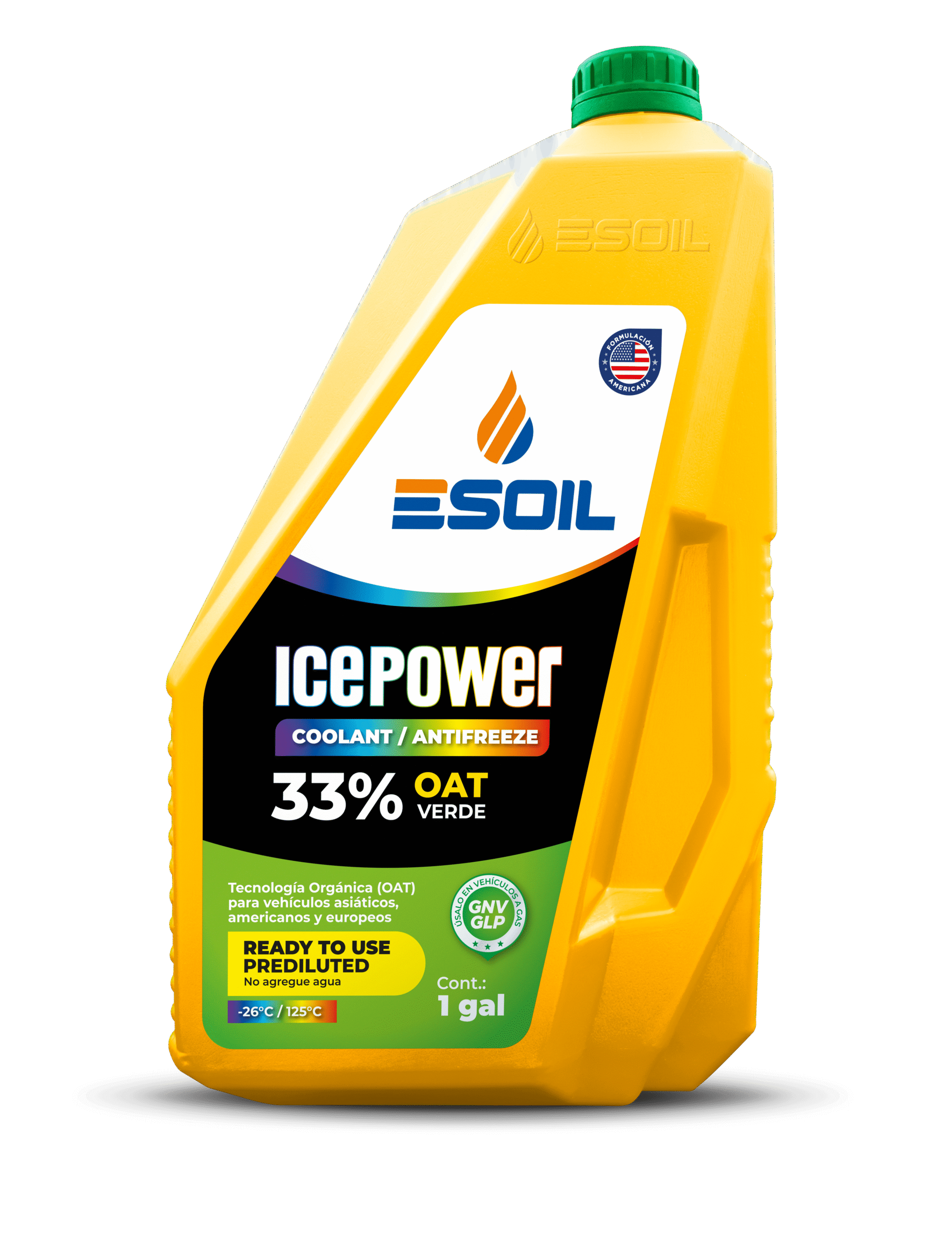 Ice Power 33% OAT Verde 1 GAL