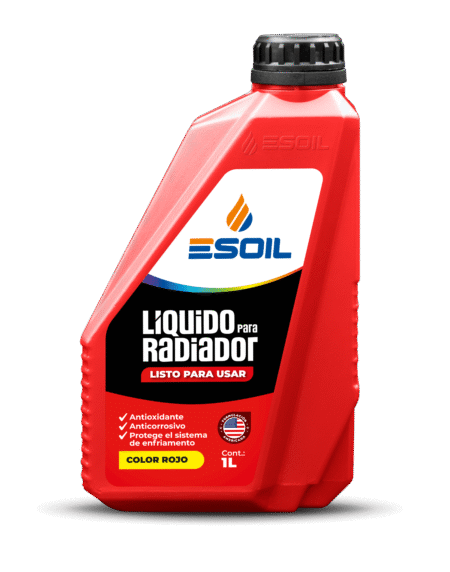 Líquido para Radiador Rojo 1/4 GAL