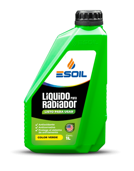 Líquido para Radiador Verde 1/4 GAL