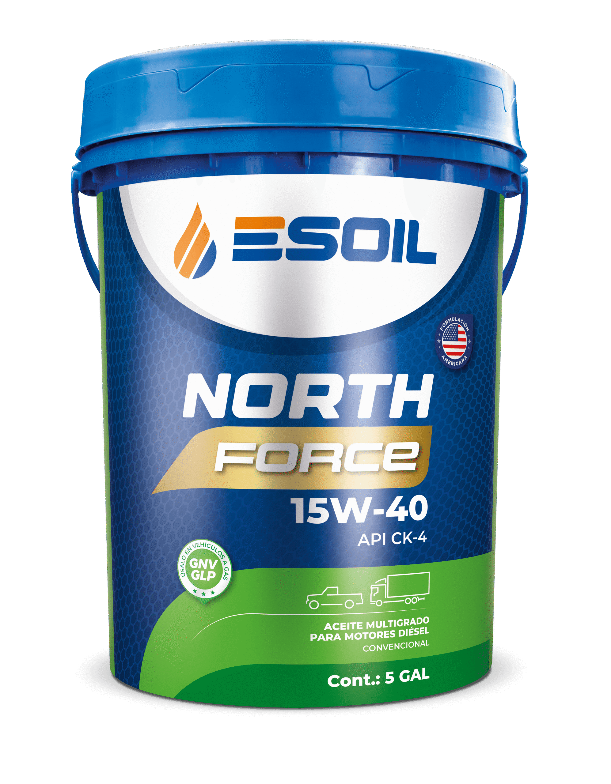 North Force SAE 15W-40 API CK-4