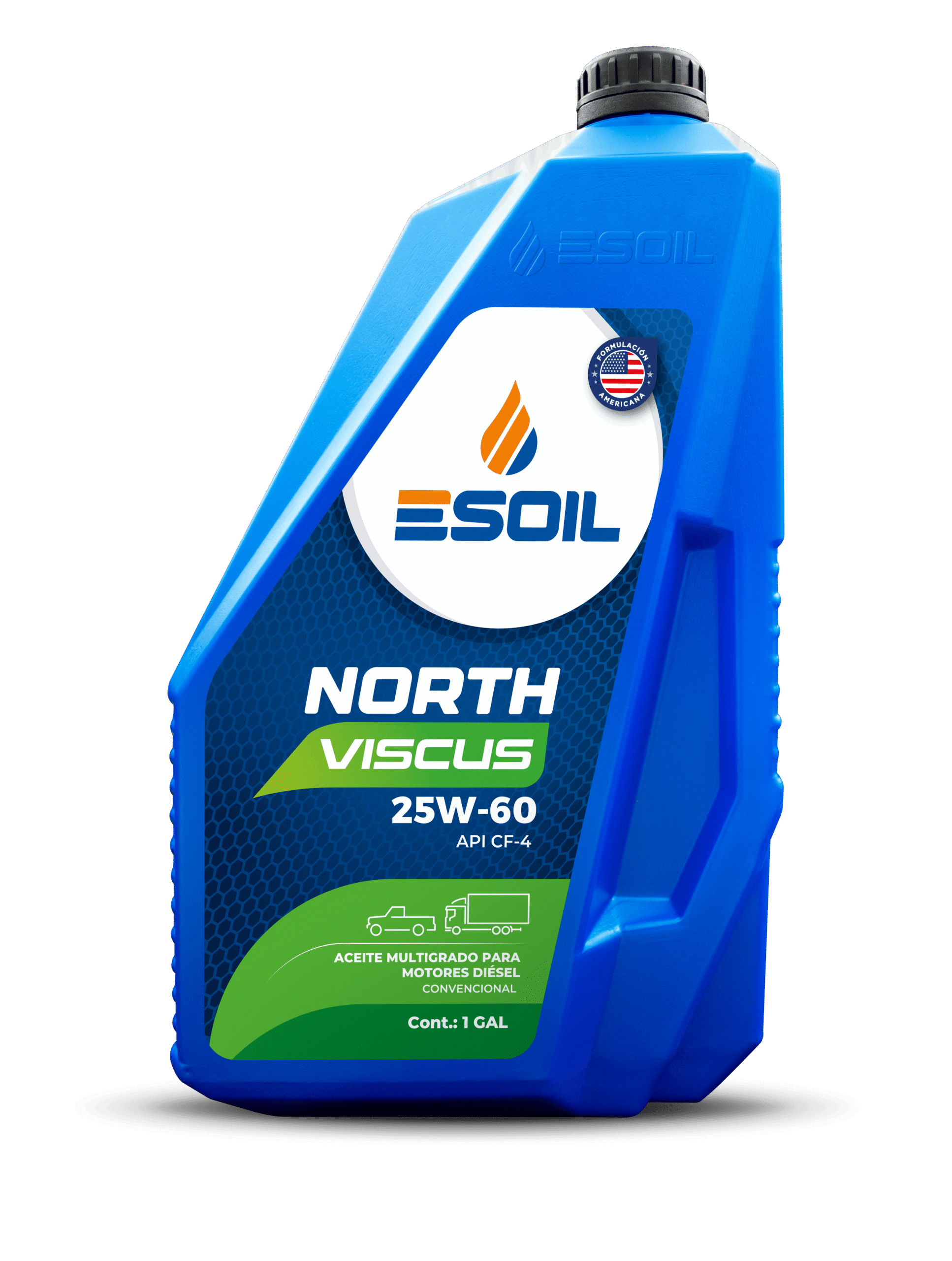 North Viscus SAE 25W-60 API CF-4 1 GAL