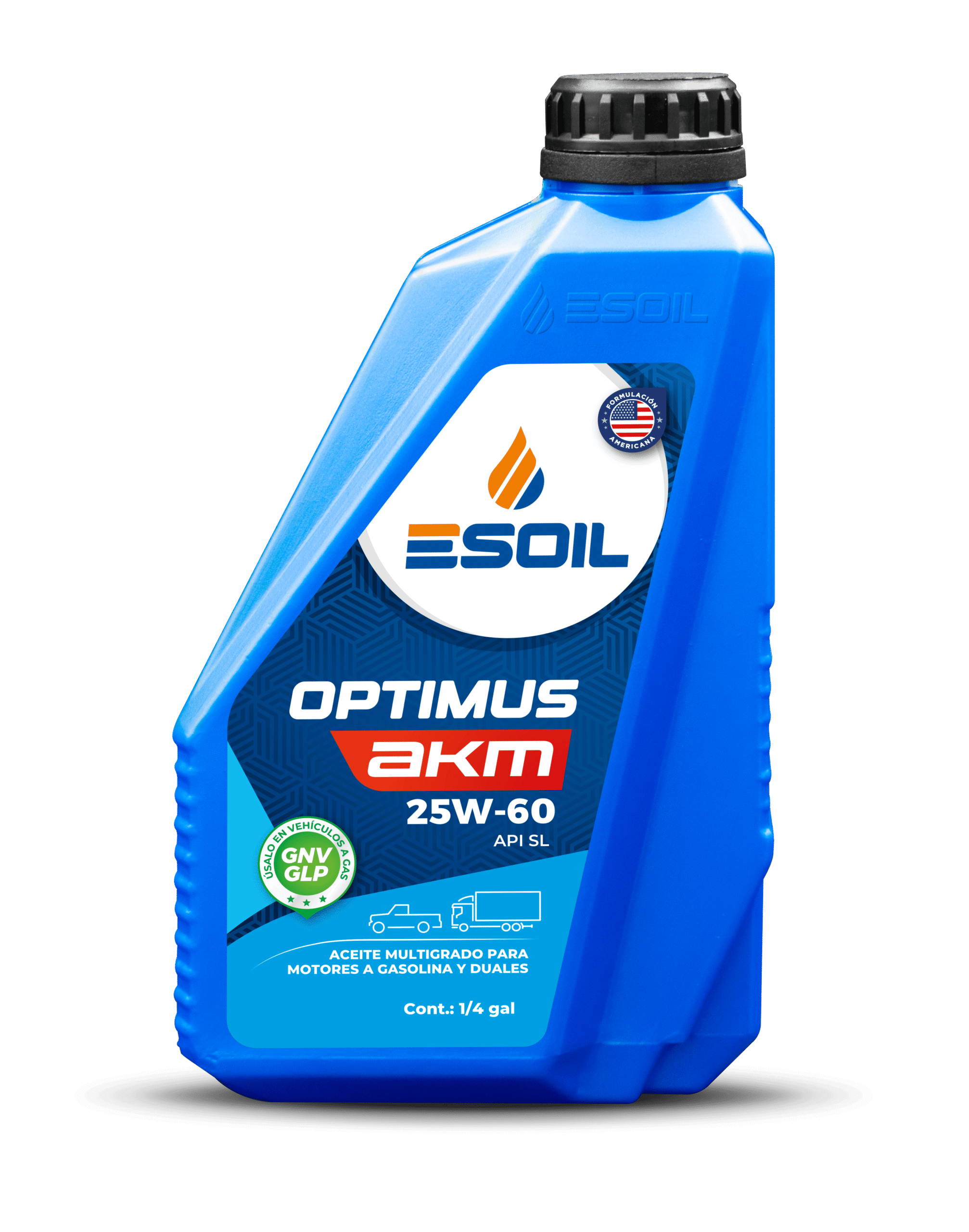 Optimus AKM SAE 25W-60 API SL 1/4 GAL