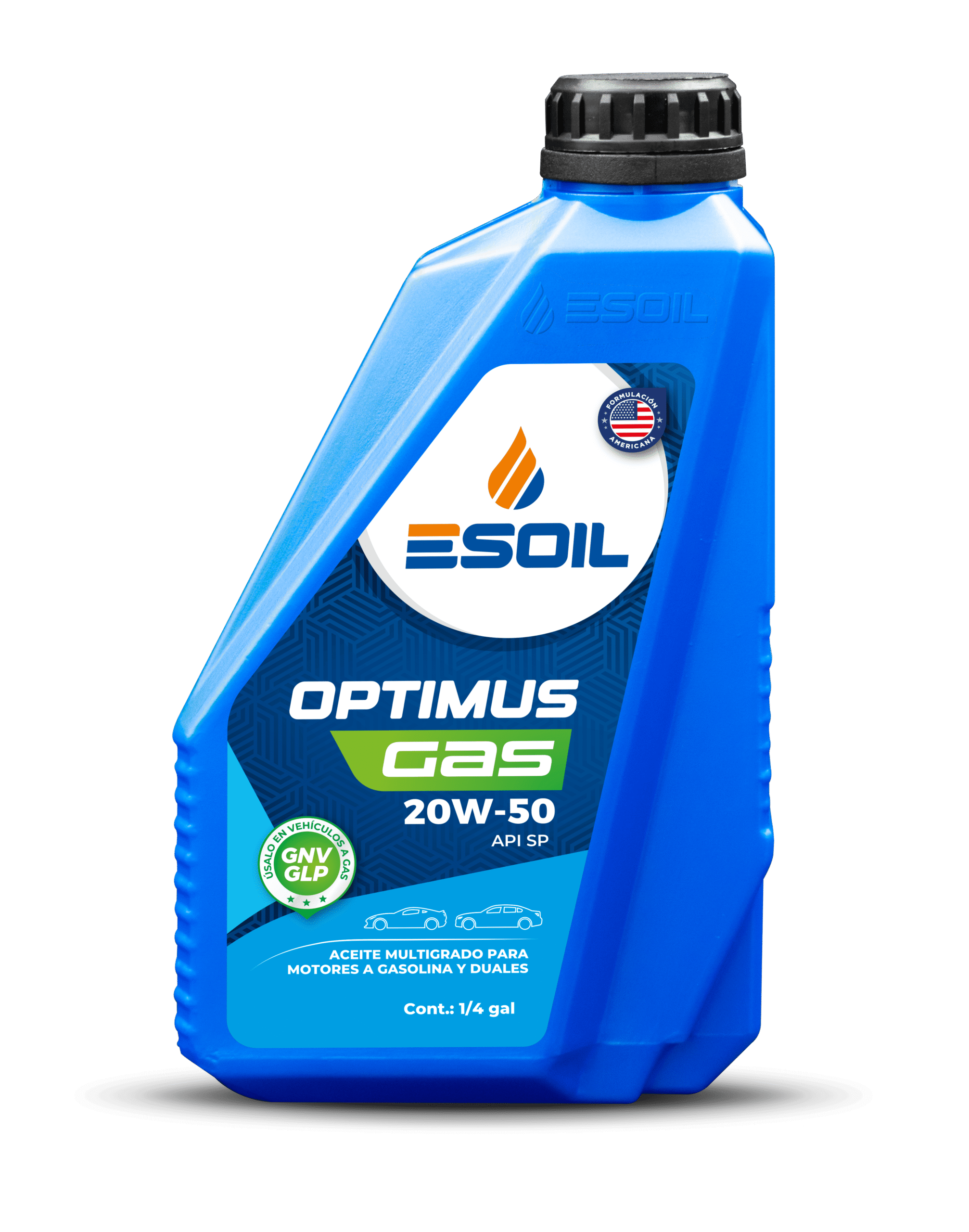 Optimus Gas SAE 20W-50 API SP 1/4 GAL
